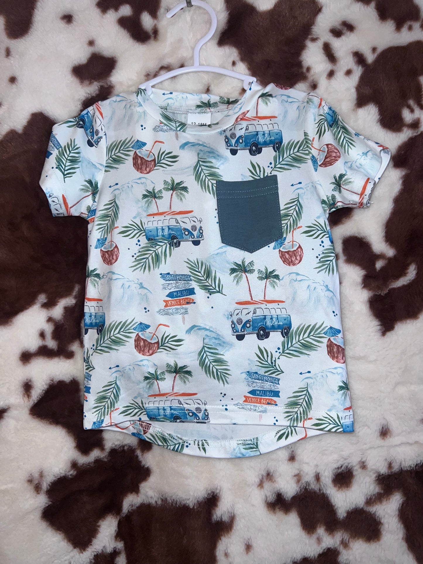 Boys Vacation short set