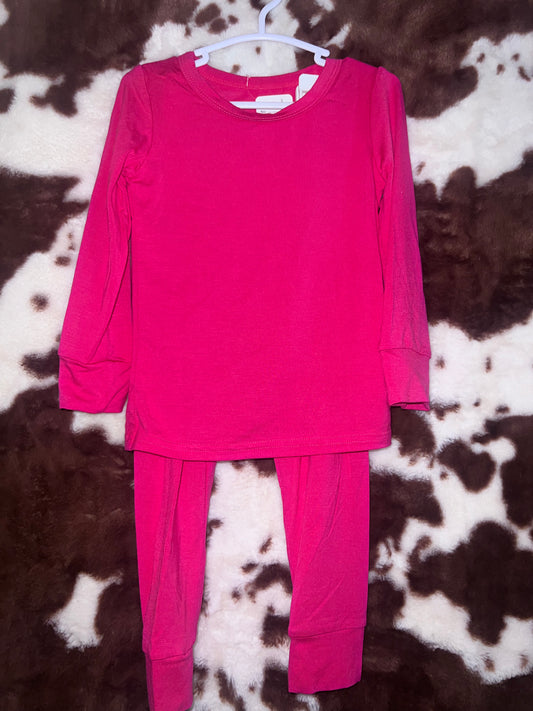 2 piece bamboo pajamas