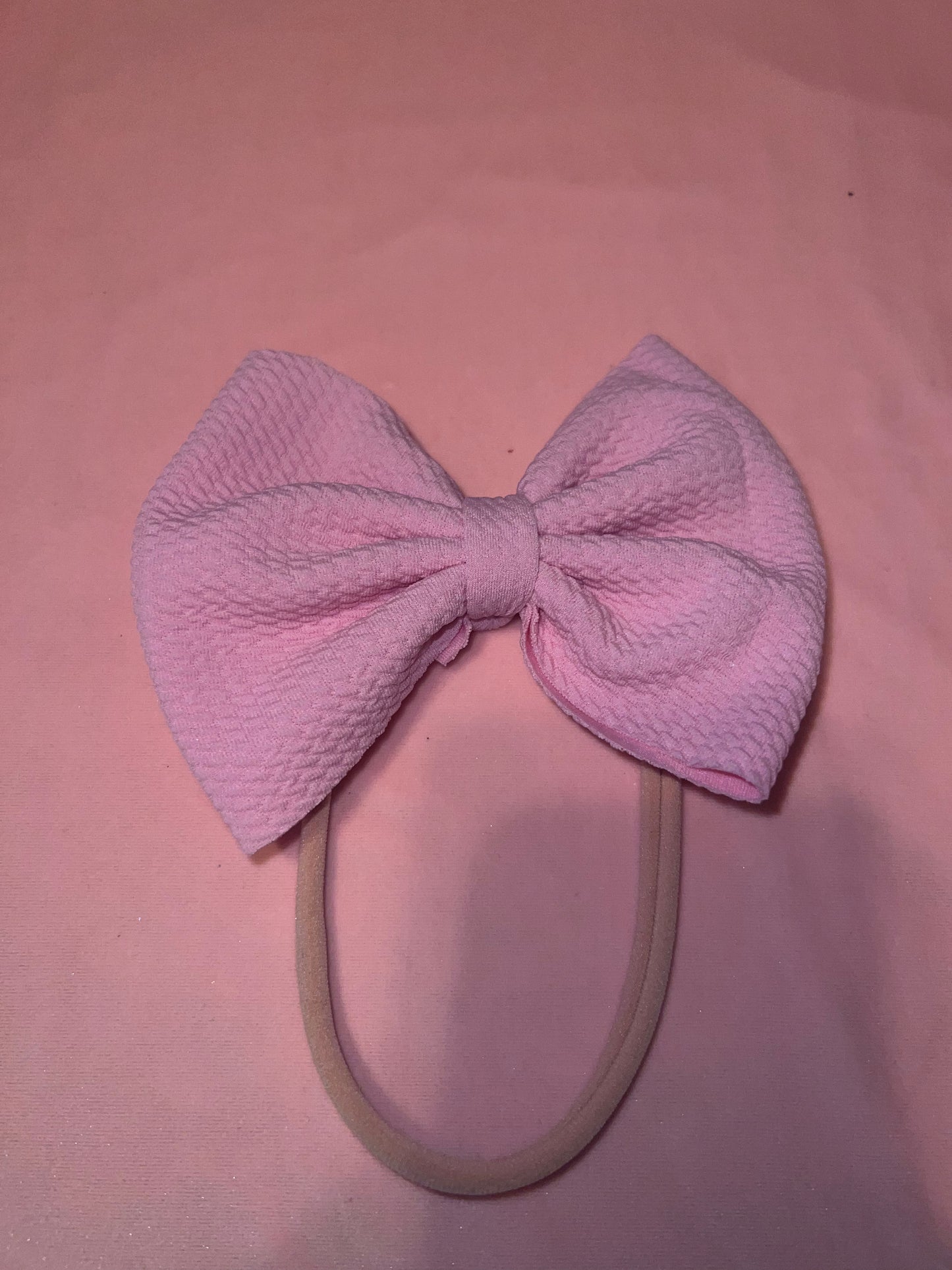 Pink bows