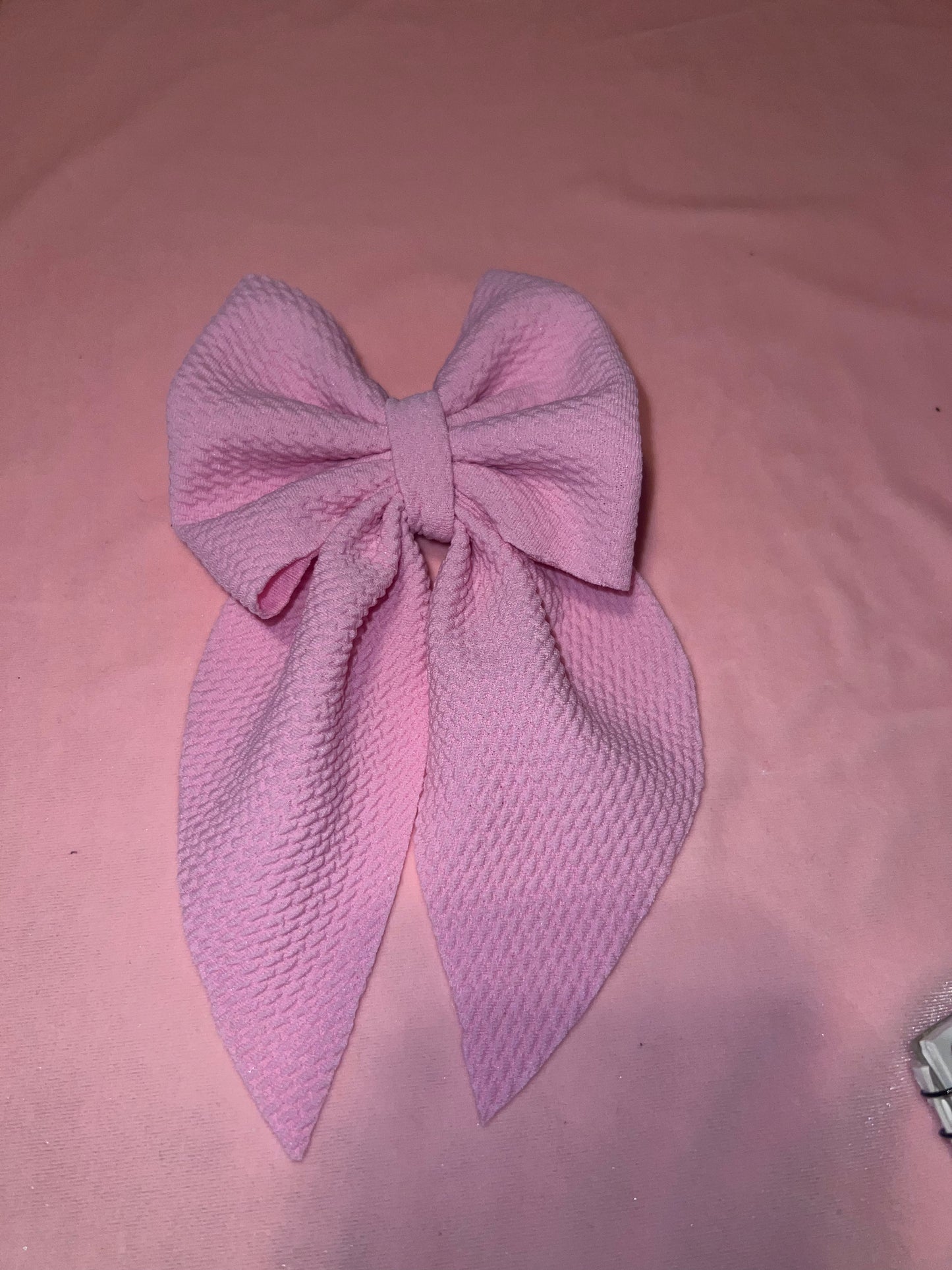 Pink bows