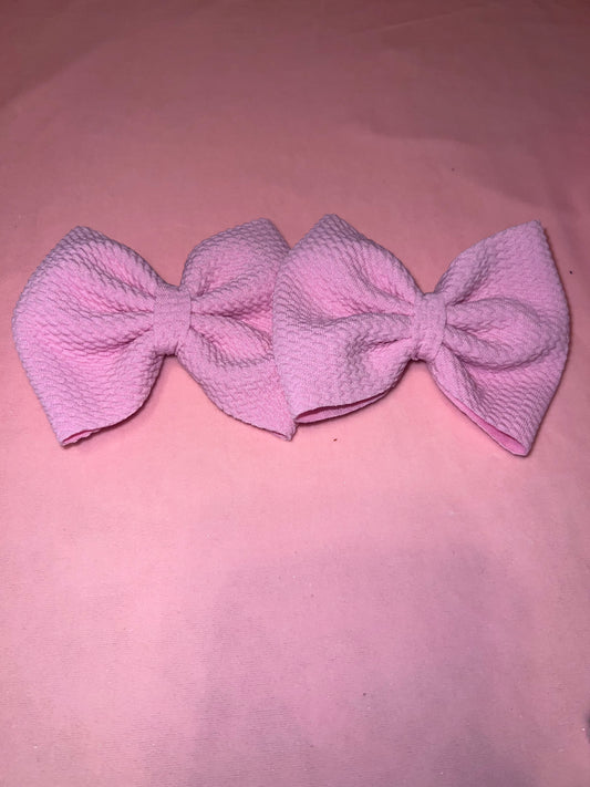 Pink bows