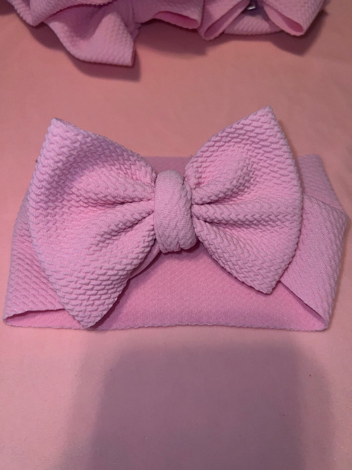 Pink bows