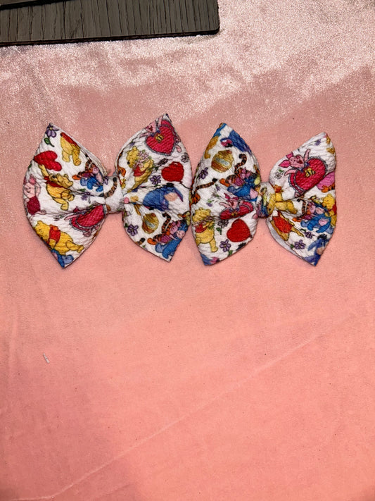 Yellow bear and friends